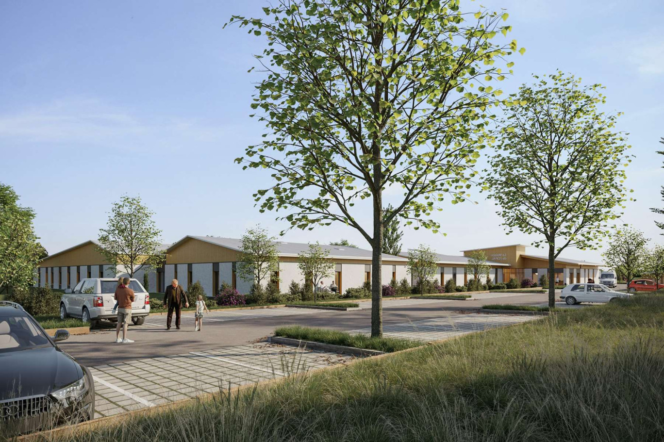 Le futur foyer d'accueil médicalisé et la Maison d'accueil spécialisé vont être construits près de la maison de retraite départementale à Laon.
