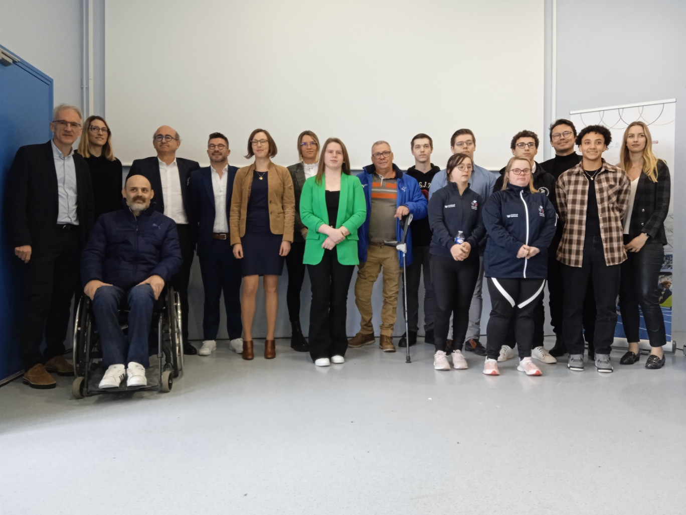 Les sportifs de haut niveau et les partenaires invités ont participé à cette rencontre organisée par la ville de Saint-Quentin pour favoriser le mécénat sportif. 