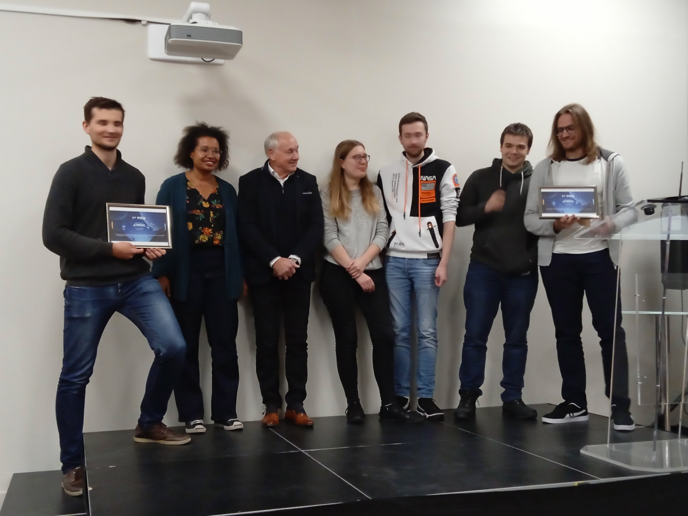 L’équipe d’étudiants de l’école d’ingénieurs Elisa se prépare désormais pour la finale nationale à Cannes.