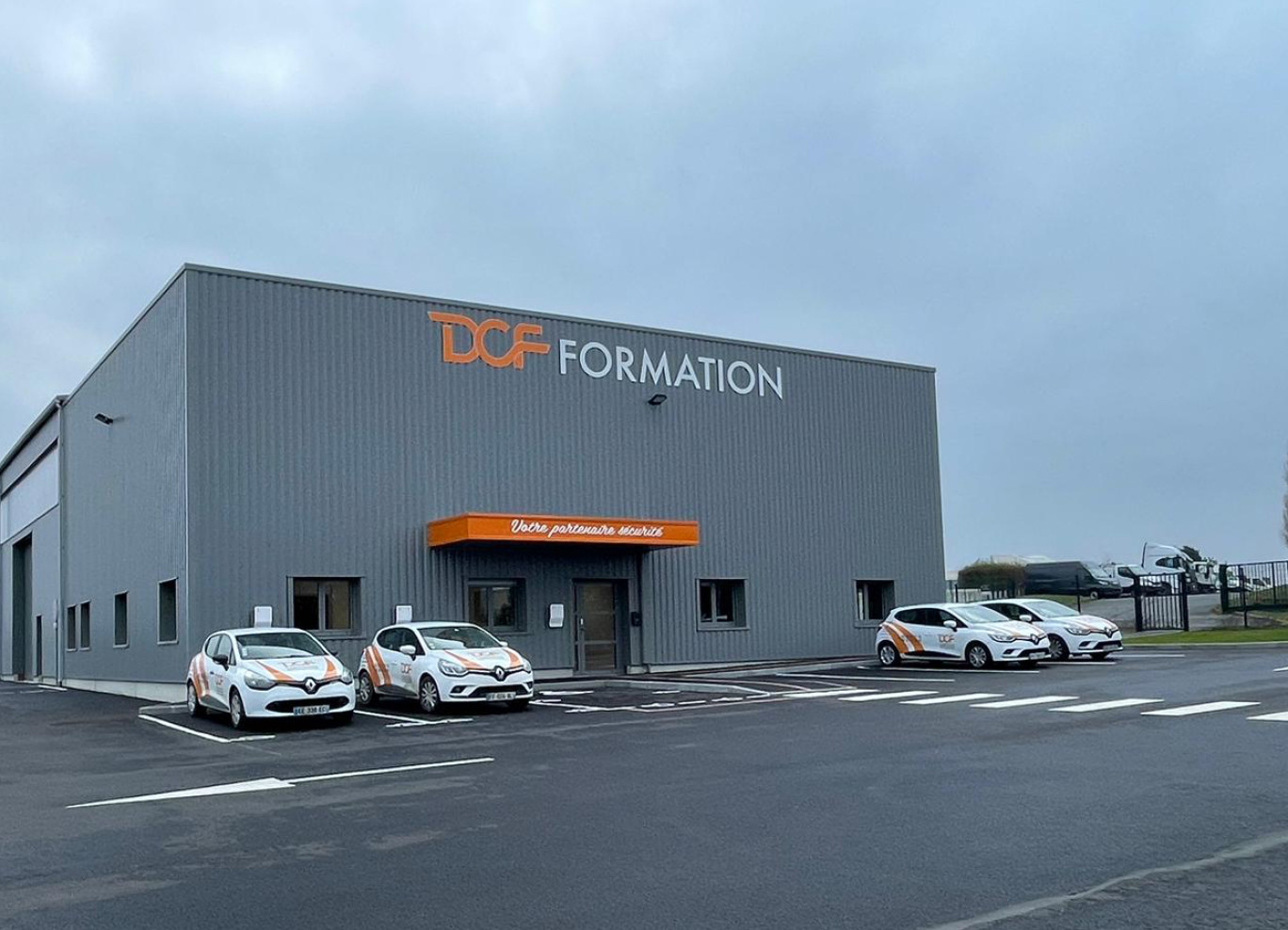 DCF Formation dispose d'un nouveau plateau technique couvert de 700 m², Gauchy. ©DCF Formation