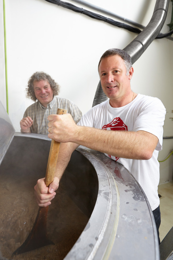 Christophe Podigue et Laurent Lepère ont fondé la brasserie Picardennes en 2010. ©La brasserie Picardennes