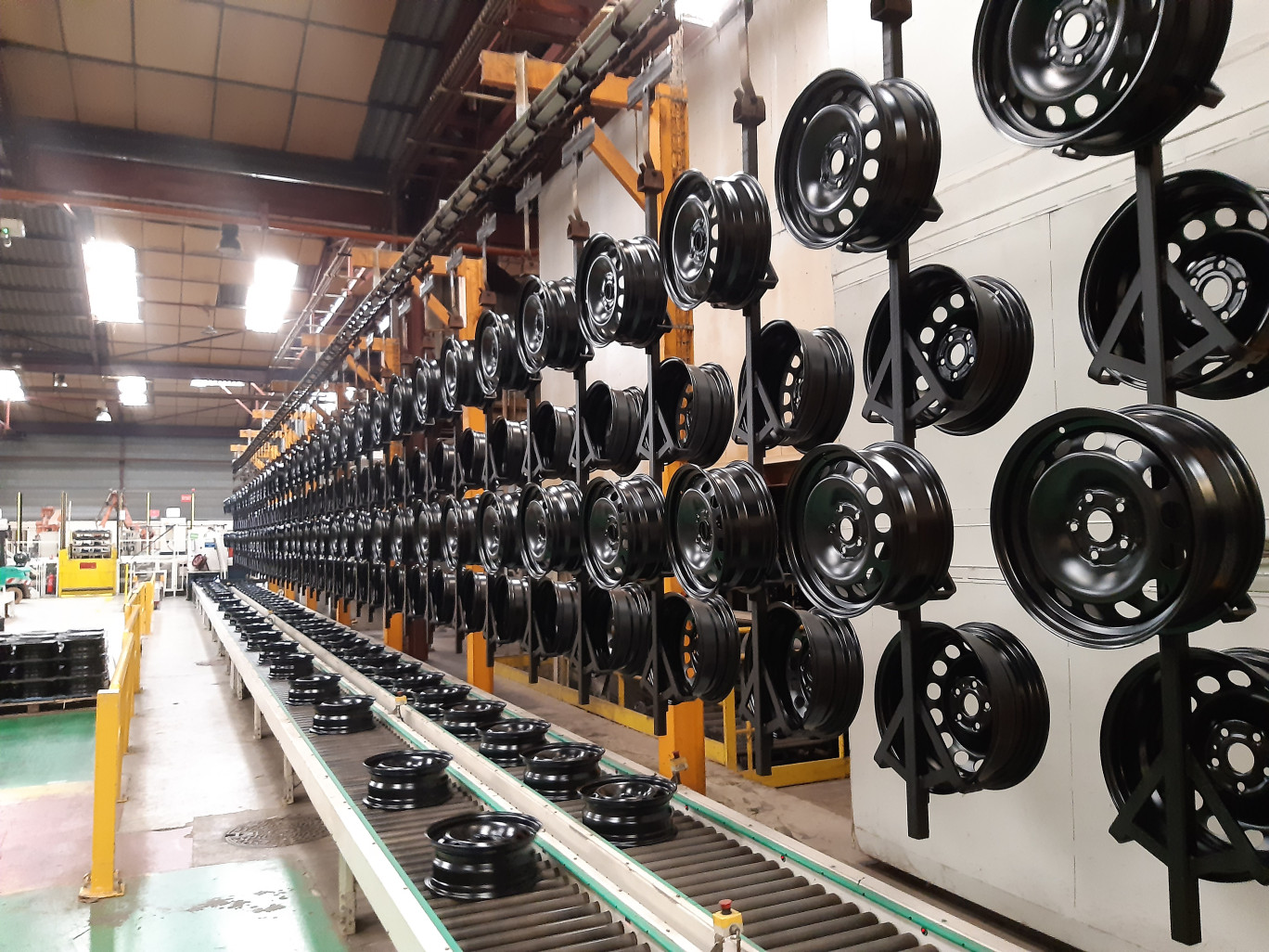 À Tergnier, Magnetto France emploie 250 personnes et produit annuellement entre 3,3 et 3,5 millions de roues, principalement pour des véhicules utilitaires. ©Magnetto Wheels France