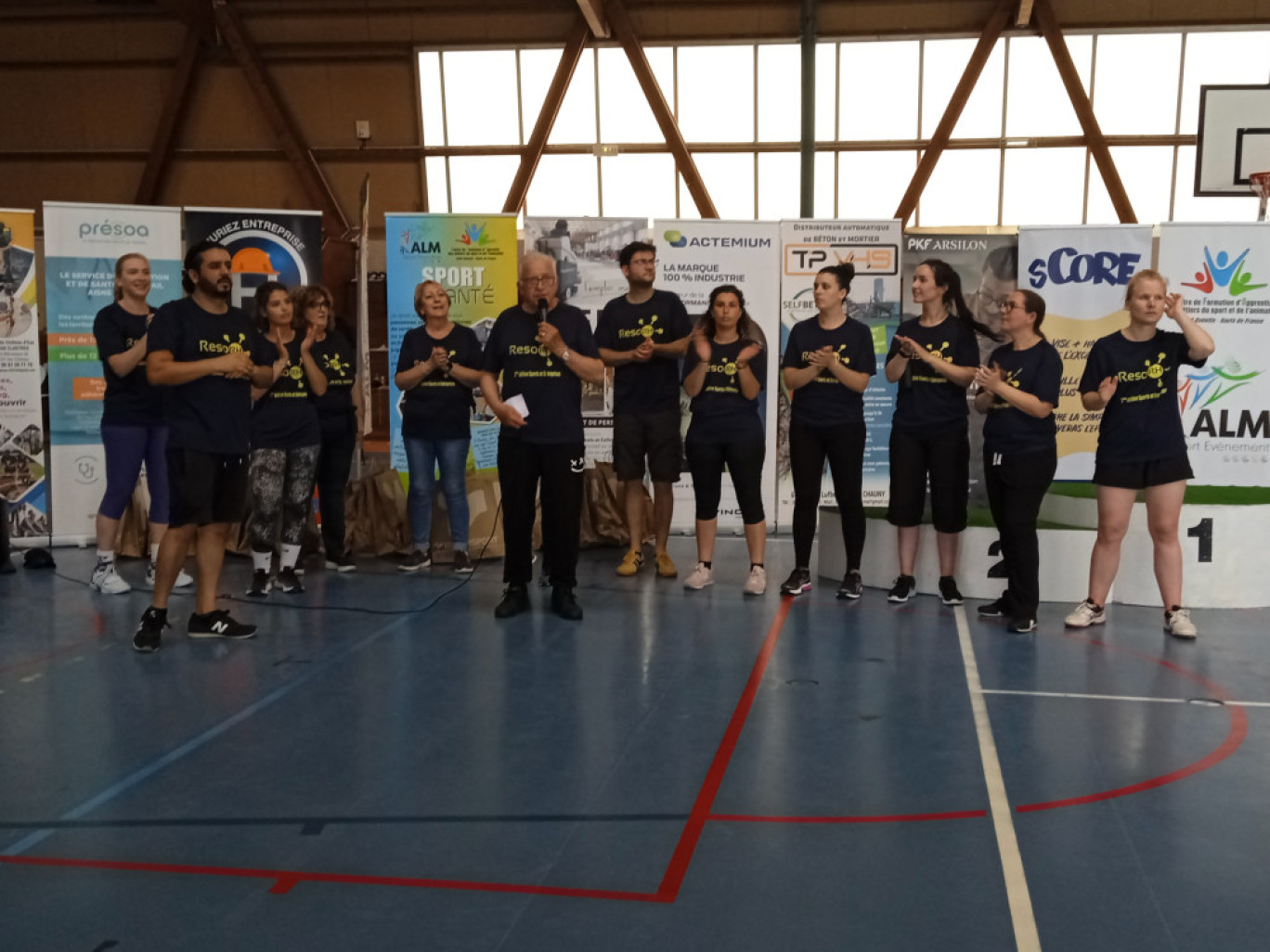 L’équipe de l’association Réso RH organisatrice de la rencontre.
