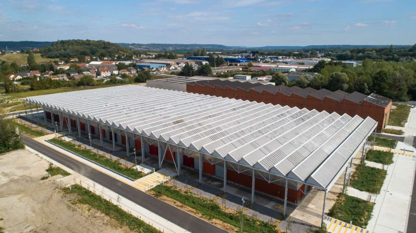 2 214 entreprises sont installées dans l'agglo, dont 50% depuis moins de huit ans. GrandSoissons compte six parc d'activités, dont quatre pouvant accueillir des activités industrielles et logistiques (en photo le Village PME). (c)GrandSoissons