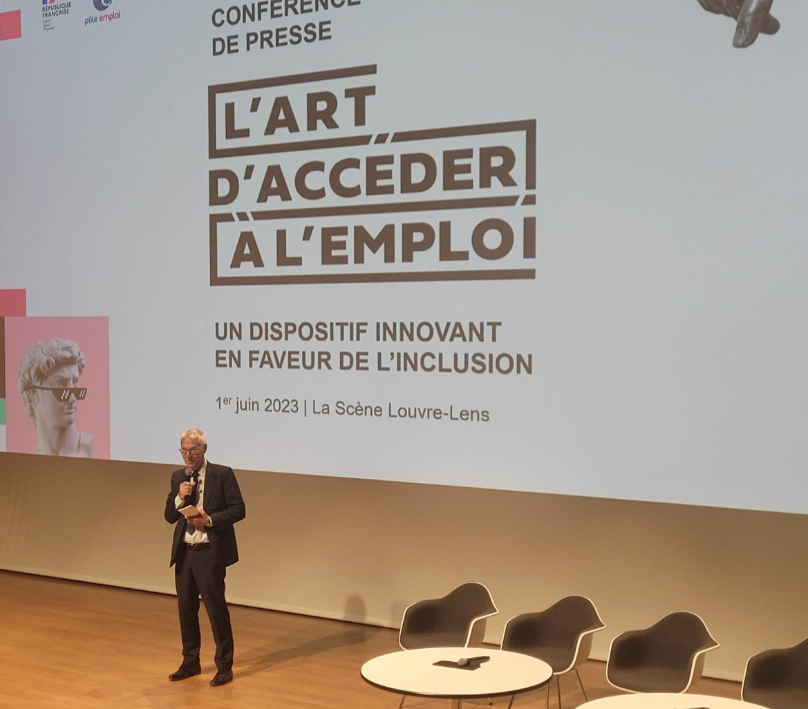 Frédéric Danel, directeur régional de Pôle emploi Hauts-de-France.