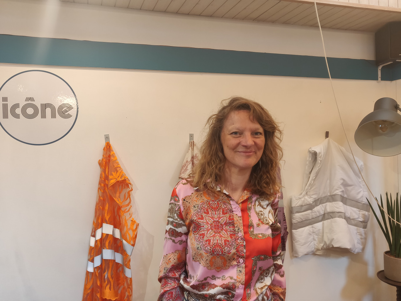 Fabienne Sens a ouvert Icône Friperie le 1er septembre dernier à Amiens. ©Aletheia Press/ DLP