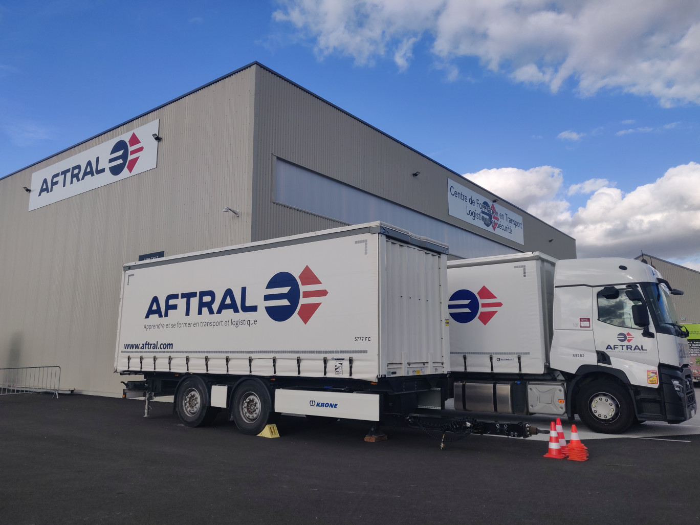 Le nouveau site Aftral accueille 4 000 stagiaires par an, dont 130 apprentis. ©Aletheia Press/ D. La Phung