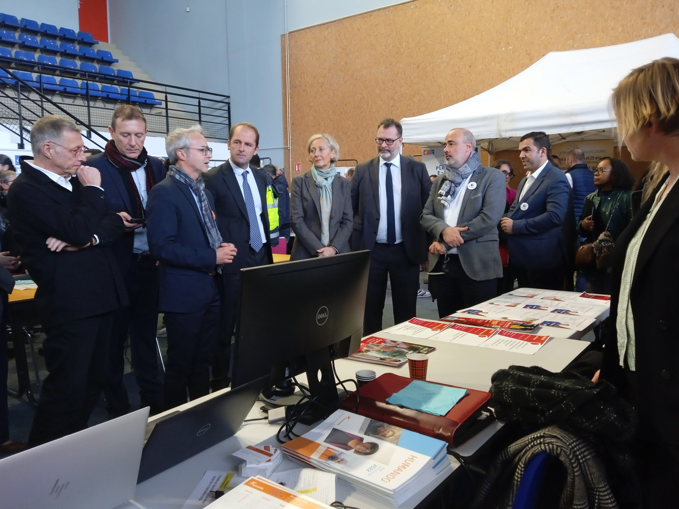 Le Haut-commissaire a pu vérifier que, dans le Laonnois, la coopération entre partenaires, privés mais aussi avec les services de l’État, fait déjà ses preuves.