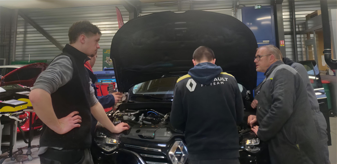 L’antenne d’Amiens de la CMA Hauts-de-France compte 326 apprentis dans le secteur auto-moto. @Aletheia Press/ DLP