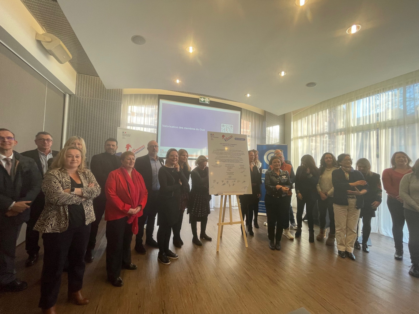 Les entreprises engagées de plus en plus nombreuses et actives avec en février un atelier pâtisserie et jeux de société avec les jeunes de l’Épide de Doullens et la visite de la Maison d’arrêt d’Amiens.