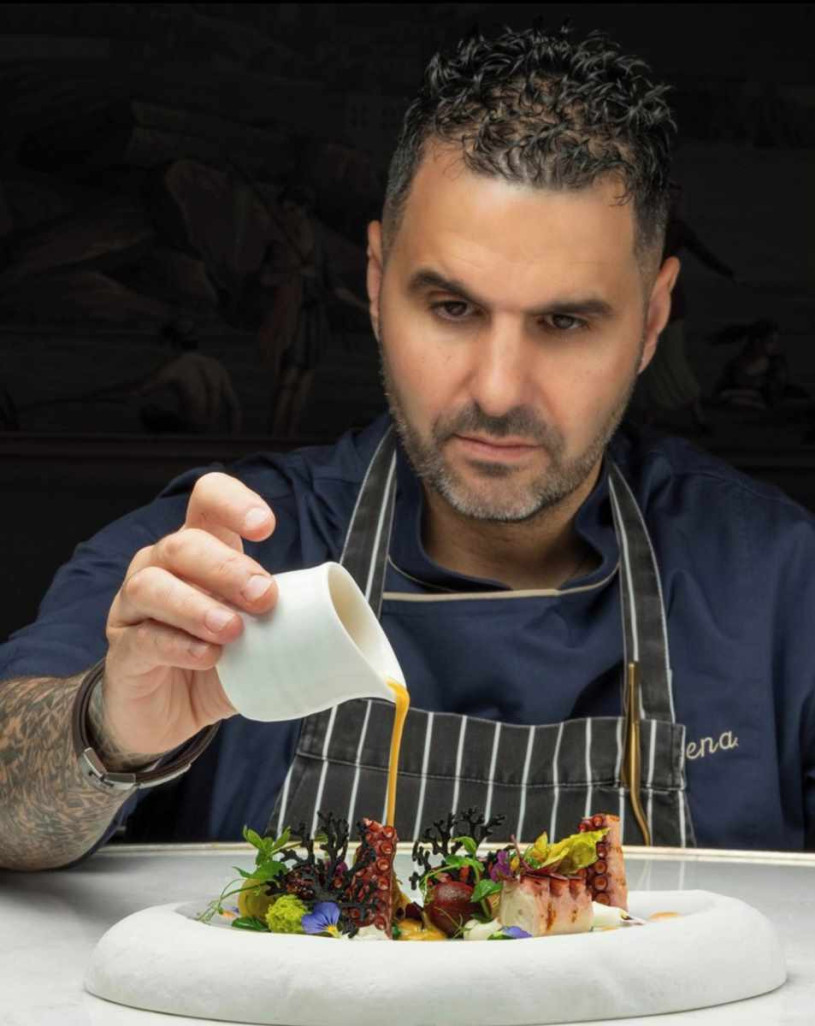 Le chef étoilé Massimiliano Sena rejoint le Château de Courcelles. (c) Château de Courcelles