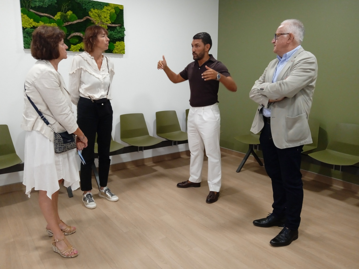 Le parcours du patient a été pensé par le Dr Boucenna pour être fluide et zen.
