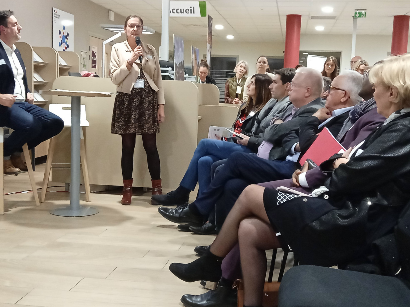 L'équipe de conseillers dédiée a présenté ses missions .