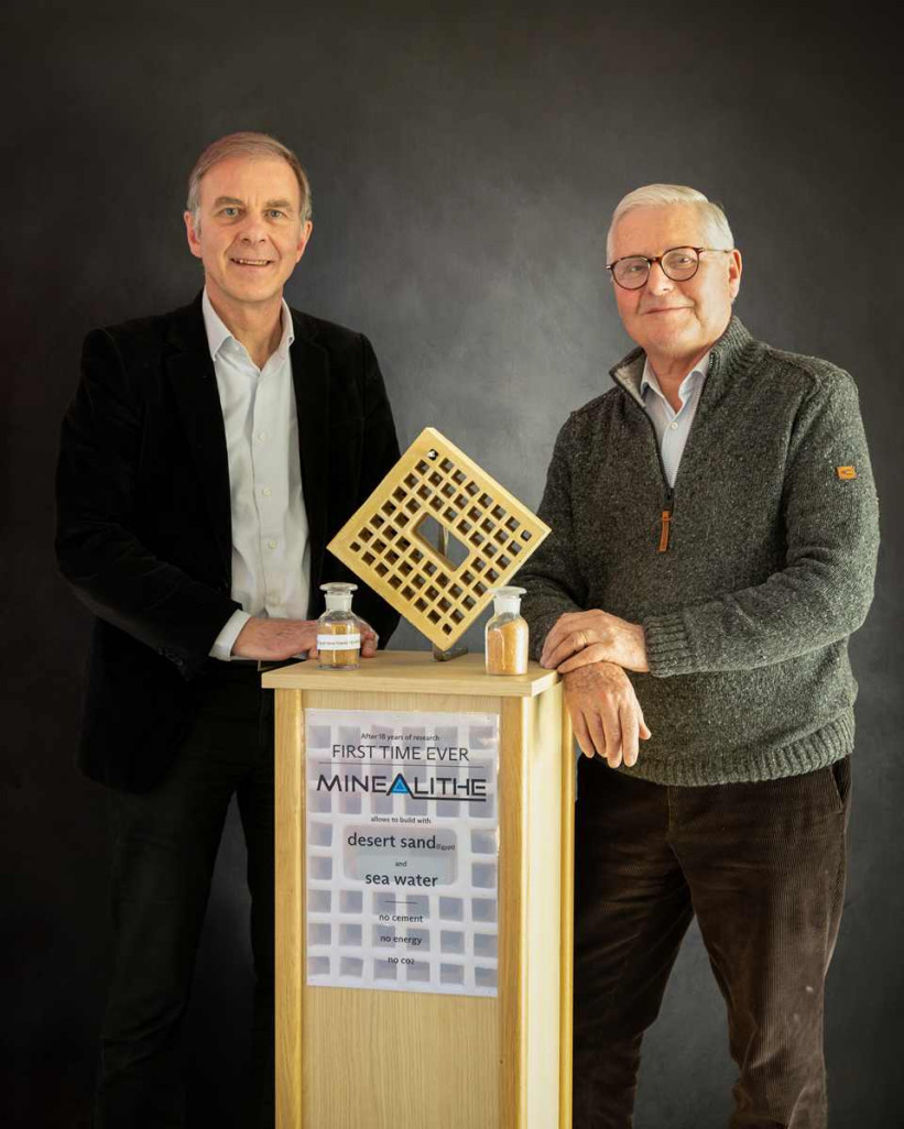 Didier Simon, directeur général et François Waendendries, fondateur et président. (c) Marie-Line Waroude