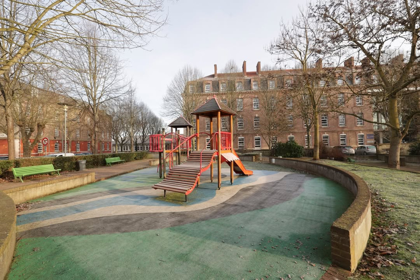 La partie jeux existante du square Friant sera améliorée, parmi d'autres réaménagements. © Ville d'Amiens – Amiens Métropole
