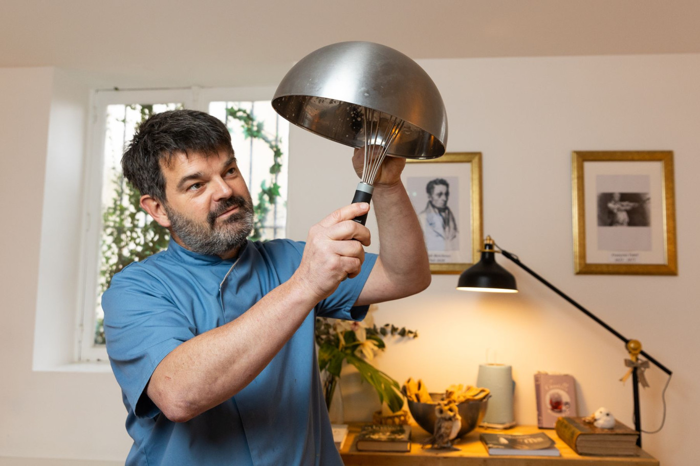 Bertrand Alaime, à la tête de L'Atelier de Chantilly. © Eloïse Le Névanic