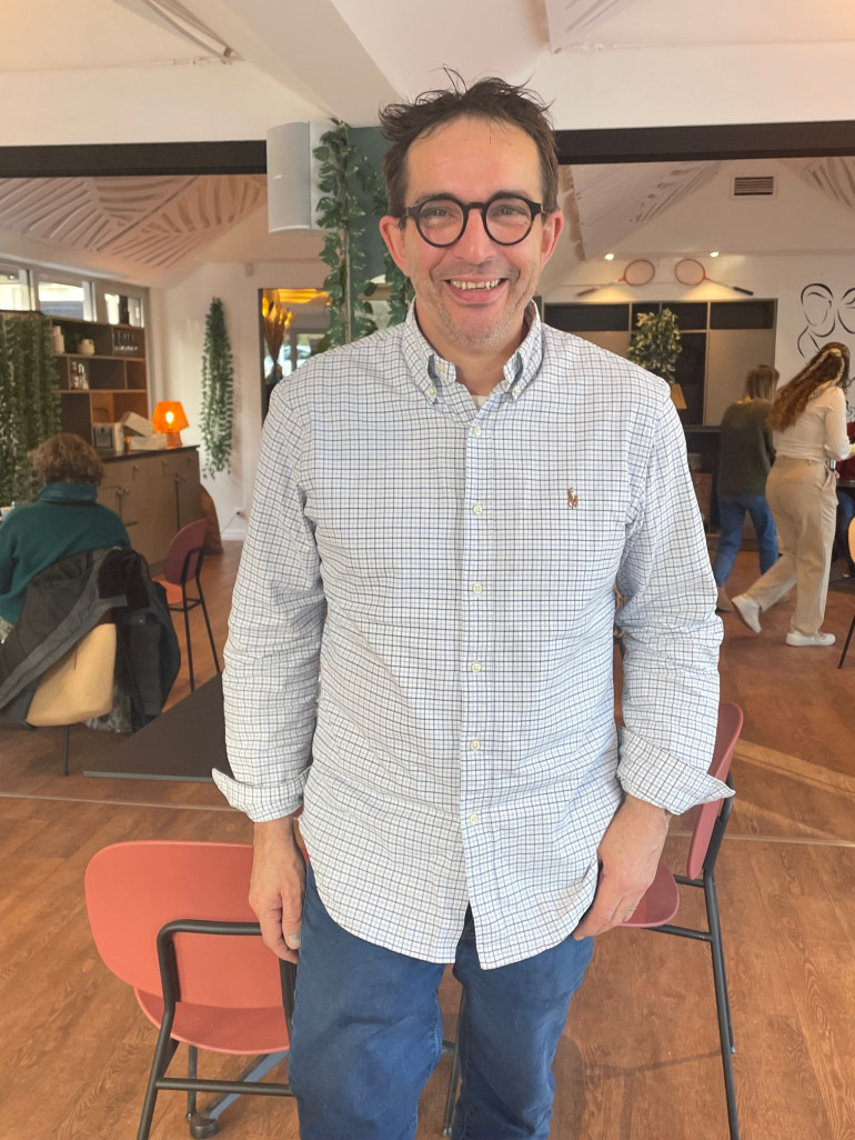 Stéphane Cabuzel, dirigeant de Gourmet Réception et du restaurant Tie-Break.