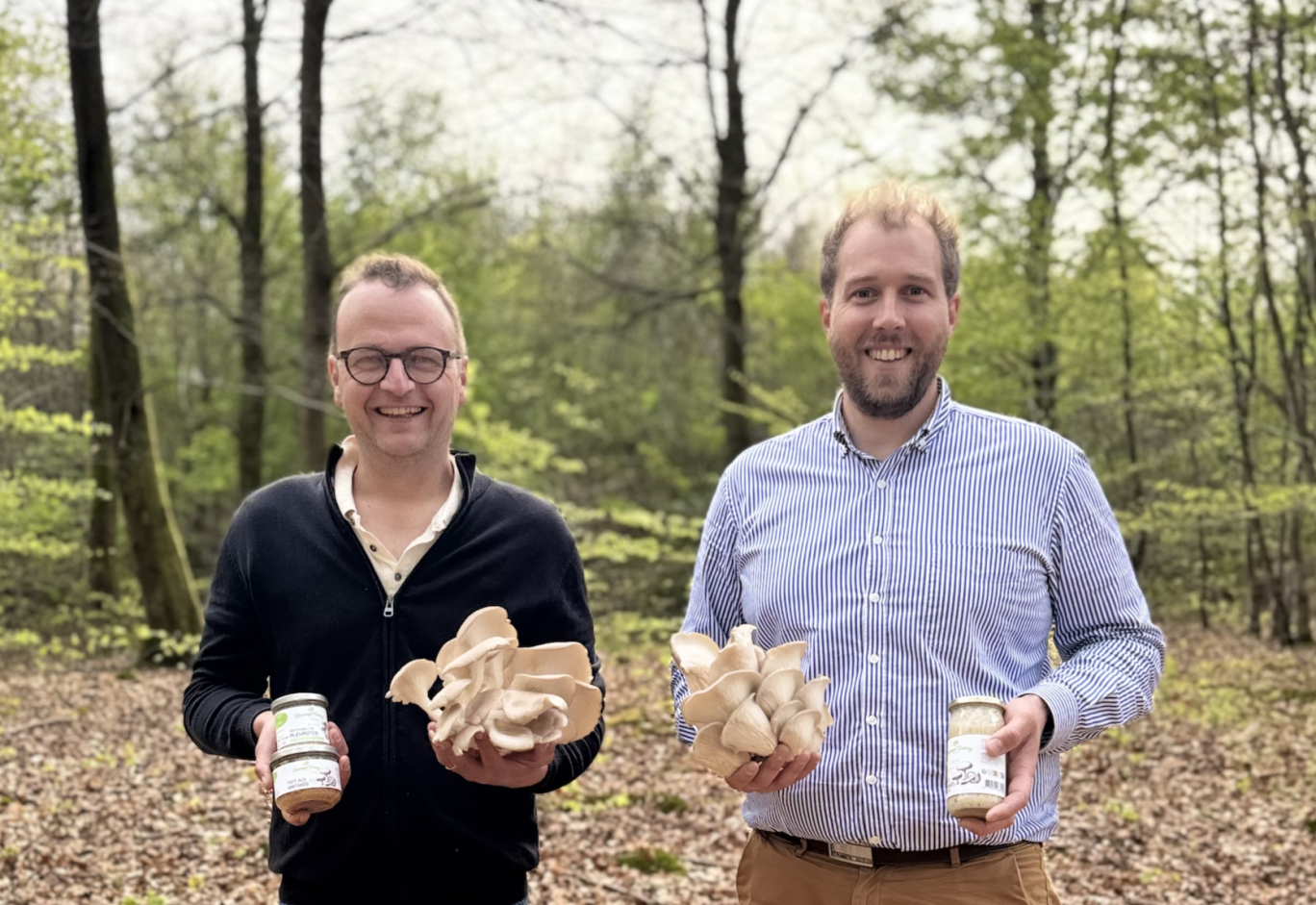 Thibault Dutote et Thomas Gouesbier, fondateurs de Champi’Crécy.