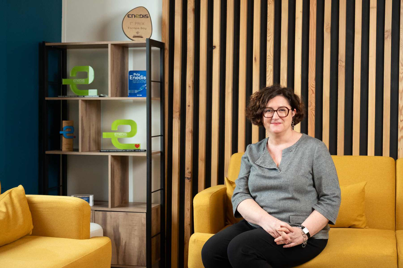 Véronique Pauly, directrice régionale d’Enedis. (c) Cyrille Struy