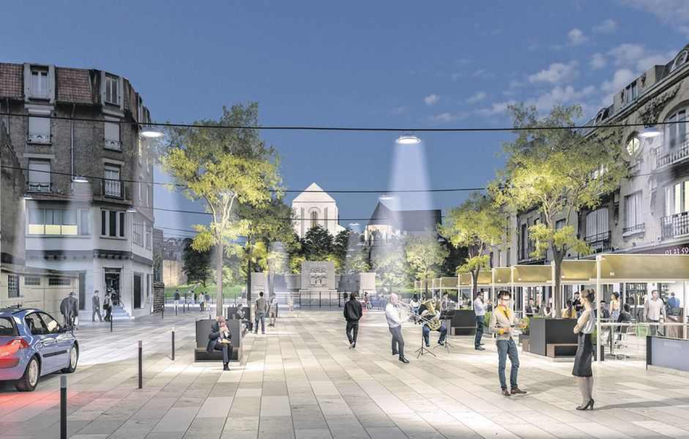 La future rue de la Bannière. (c) GrandSoissons