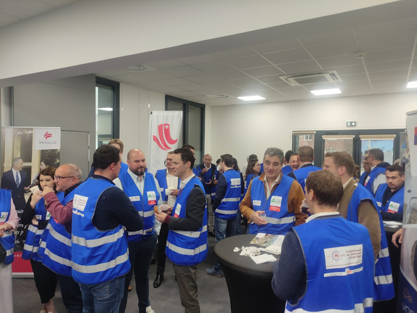 Une cinquantaine de chefs d’entreprises s’est retrouvée pour un petit déjeuner - rencontre chez Saint Louis Sucre.