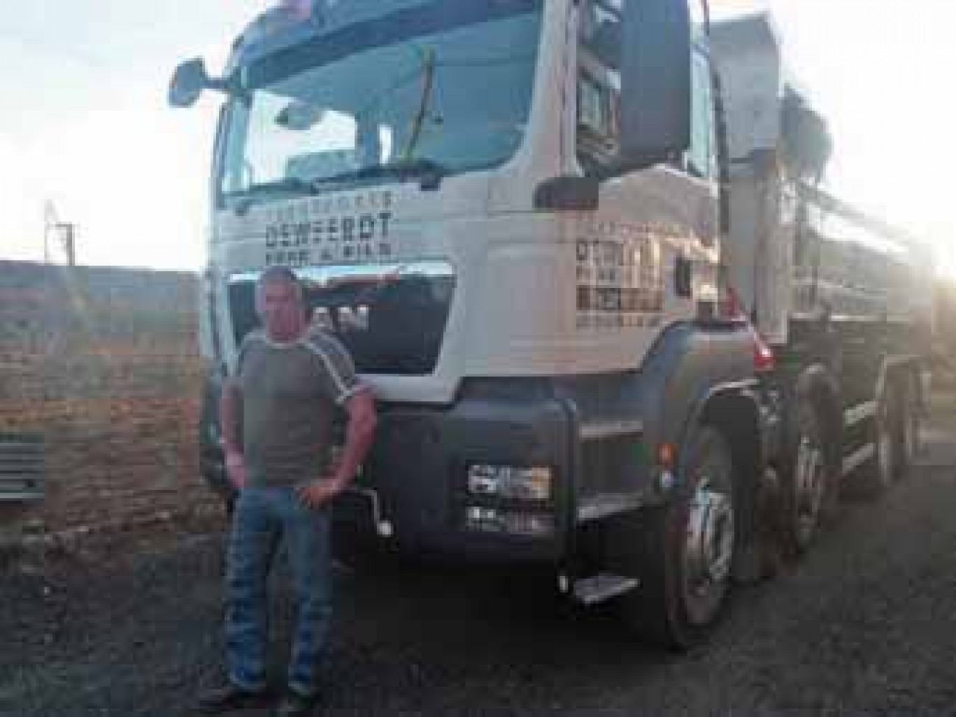 Patrick Deweerdt a investi 135 000 euros dans ce camion nouvelle génération.