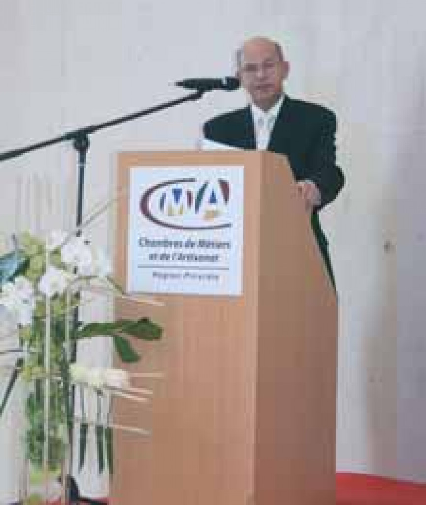 Le président de la CRMA, Alain Bethfort.