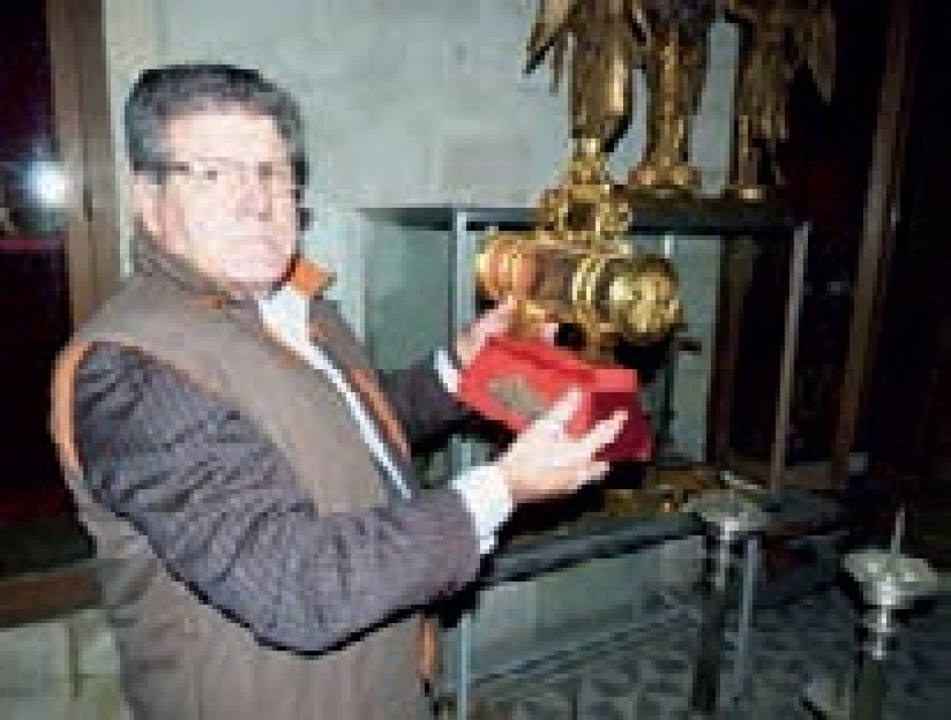 Patrick de Butter, expert en objets d’art, a découvert un trésor dans la cathédrale de Laon.