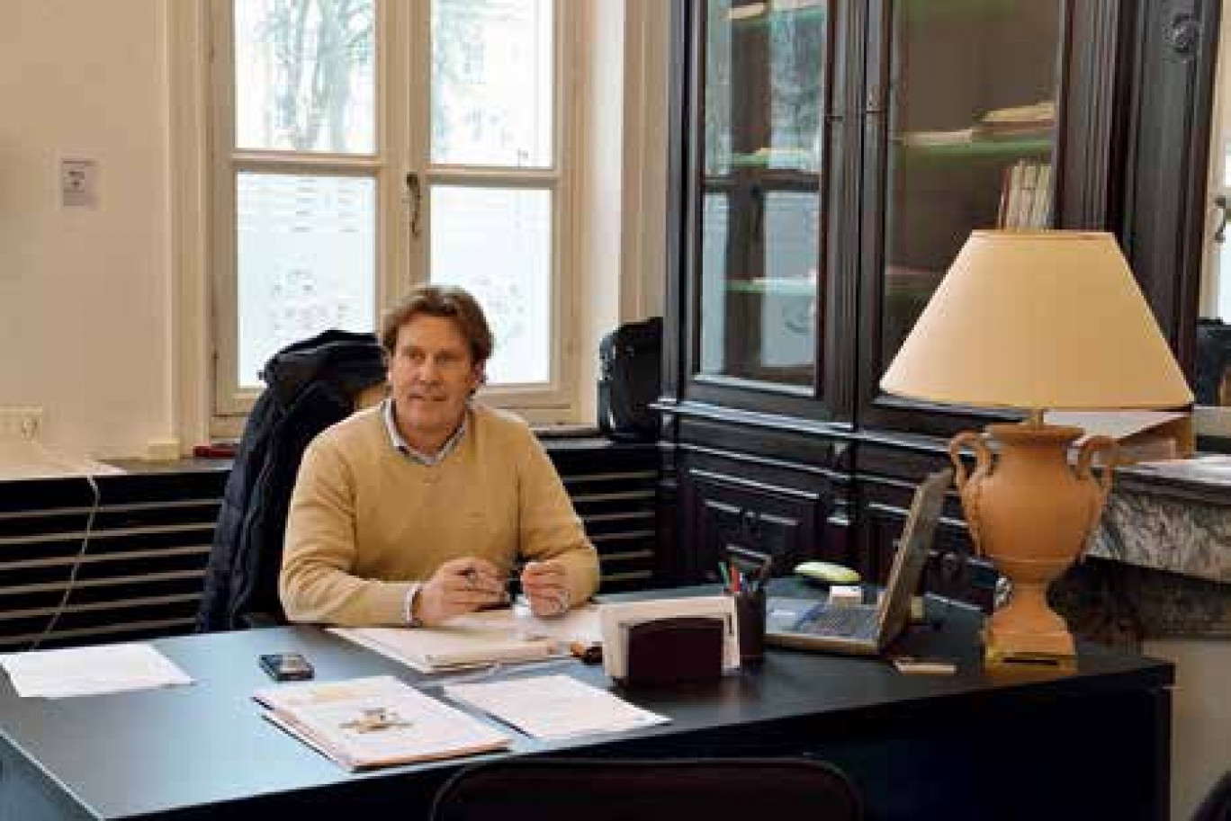 Thierry Boucher a ouvert son cabinet spécialisé dans la vente de biens commerciaux le 1er février.
