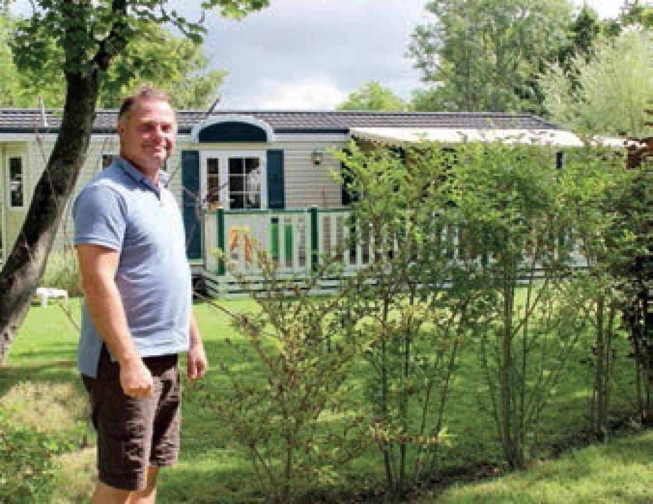 Au camping Le Domaine de Diane, les touristes propriétaires ont profité de leurs mobil- homes.