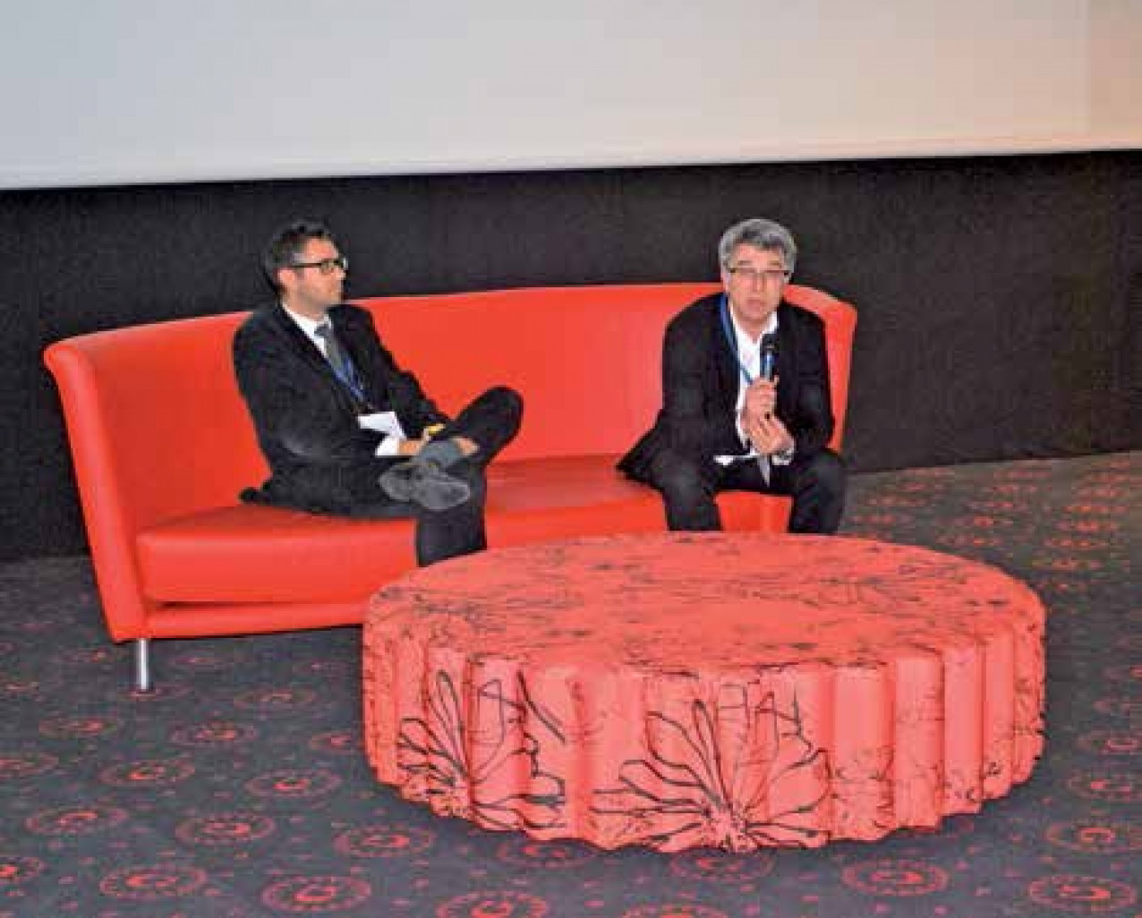 Nicolas Blangy (à g.), directeur de PRM Bâtiment et Nicolas Duhamel de Centre d’affaires Métropole Amiens.