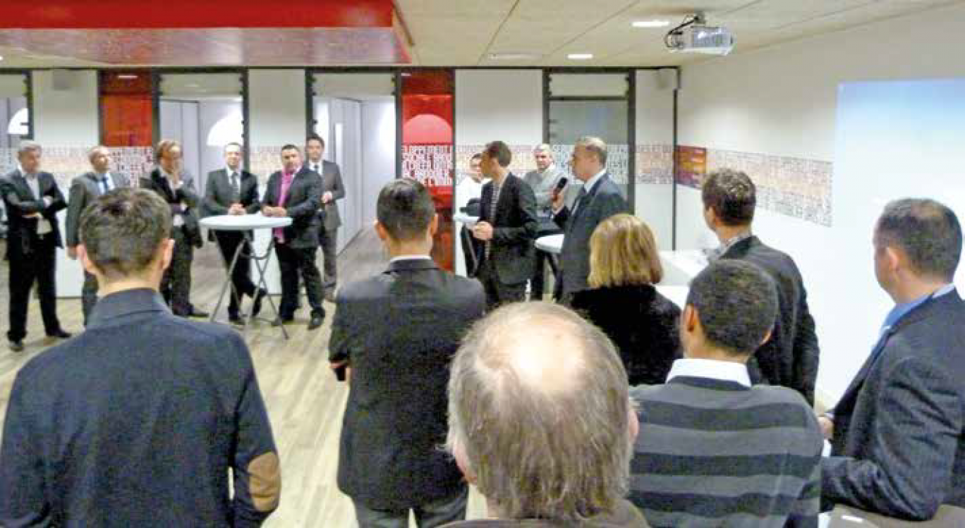 La seconde réunion des Soirées de l’entreprise a permis à une soixantaine de chefs d’entreprise de se rencontrer dans les locaux de la Caisse d’Epargne Picardie.