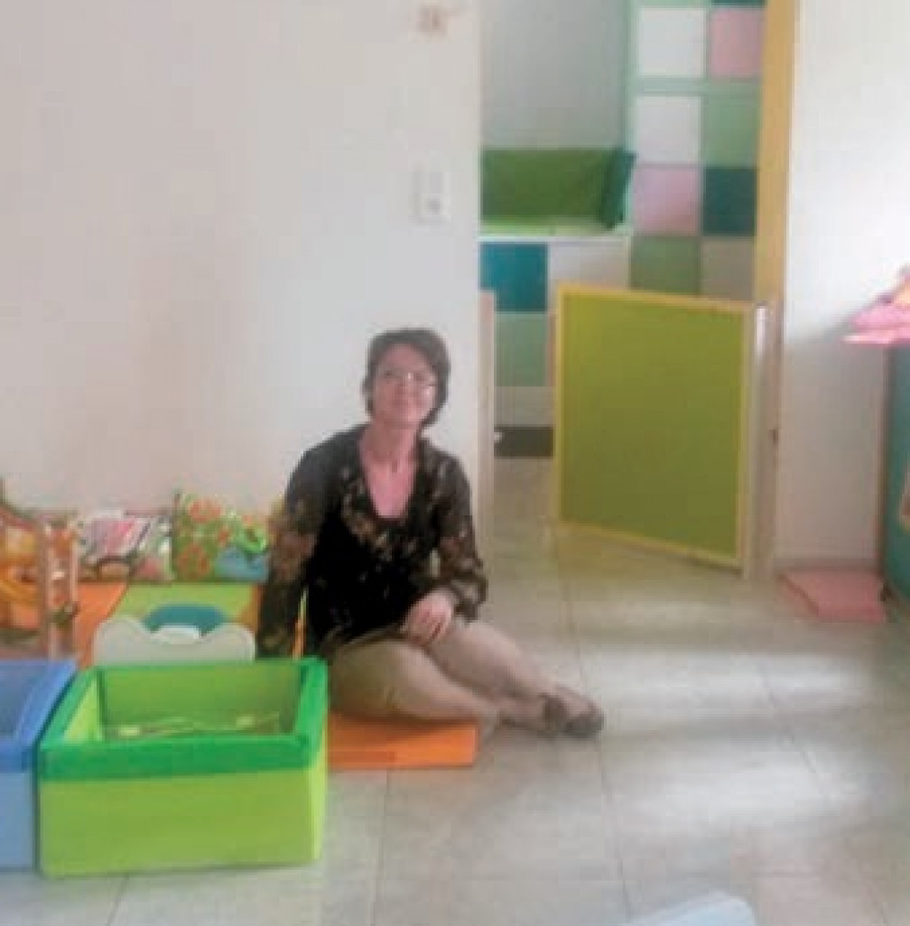 Avec son associée, Peggy Azzouzi propose une offre de garde complémentaire pour les parents habitant en zone rurale.