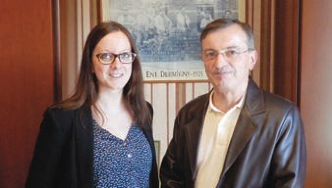 Claire Dermigny et son père Régis, qui transmet sa société mais aussi son savoir-faire et sa soif d’entreprendre à une nouvelle génération dynamique.