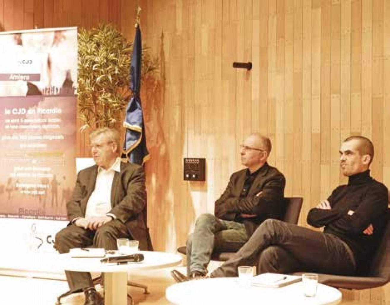 Bernard Devert, Rachid Cherfaoui et Nicolas Chochoy ont fait part de leurs expériences et de leurs regards sur l’ESS.