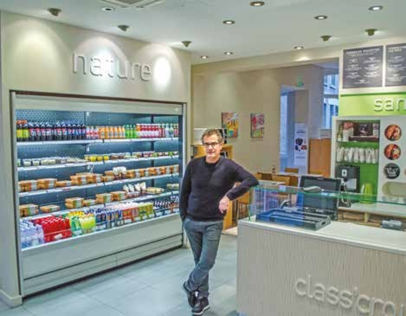 Pierre Dujardin aime à rappeler que dans sa boutique, il propose des produits de saison.