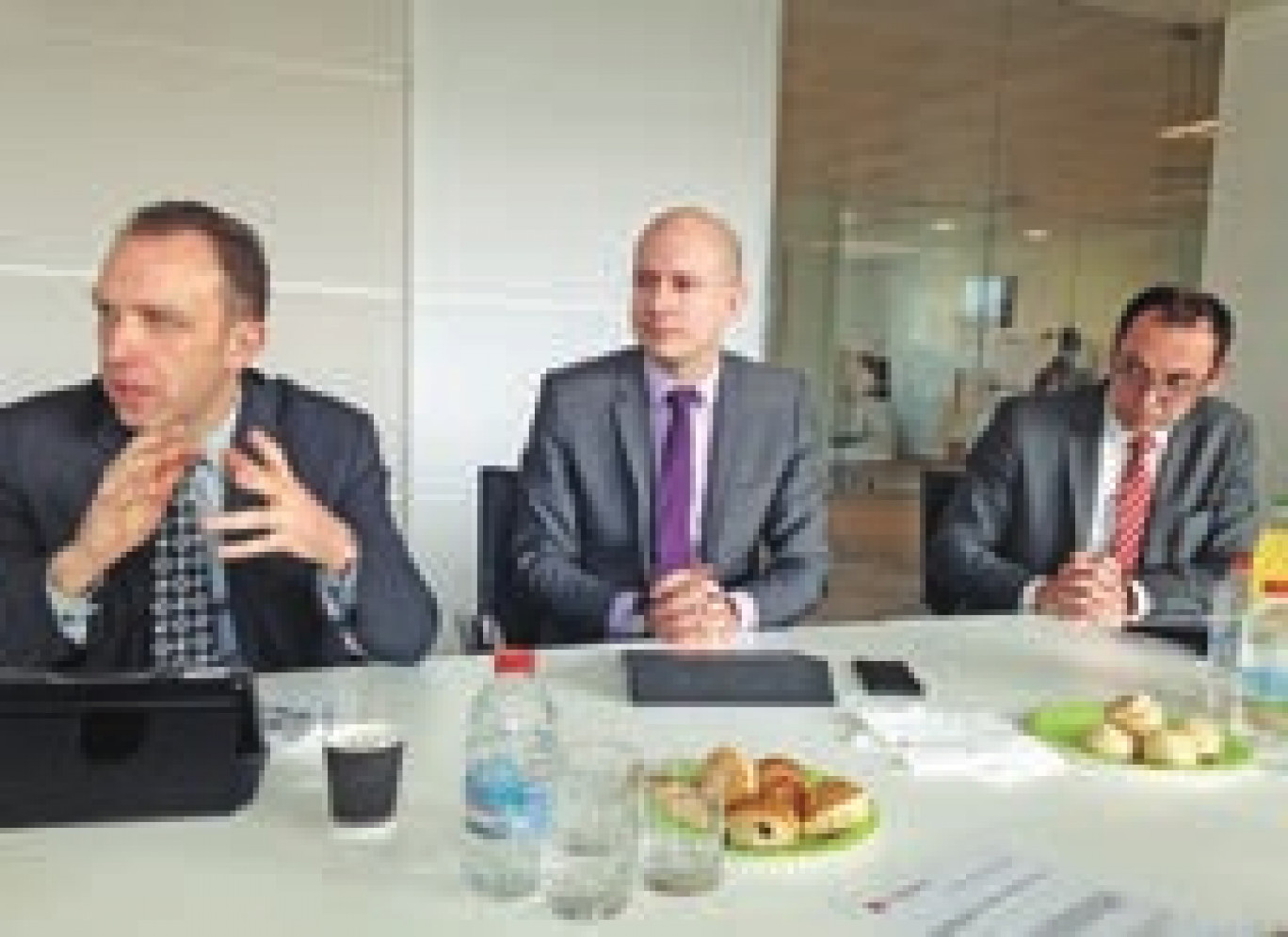 (De g. à d.) Laurent Roubin, Michaël Kervran et Pascal Brian sont optimistes pour 2015.