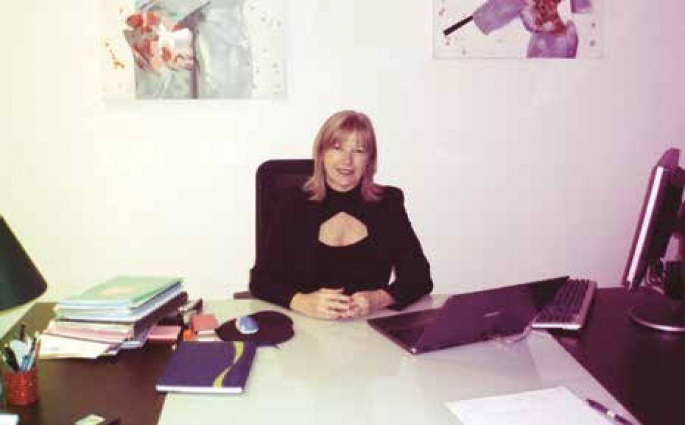 C'est dans son bureau, au sein de la pépinière d'entreprises du parc Gouraud à Soissons, que Sonia Soilly reçoit ses clients.