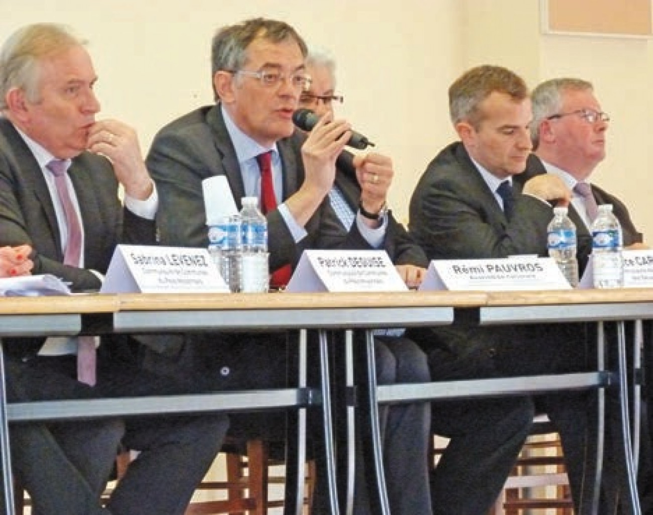 Rémi Pauvros, député du Nord, a assuré que ce projet sera une opportunité économique pour le Pays Noyonais.