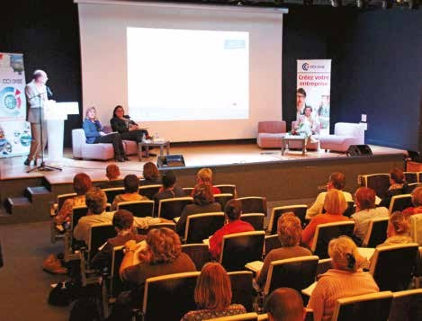 Plus de 100 personnes étaient présents lors du club RH.