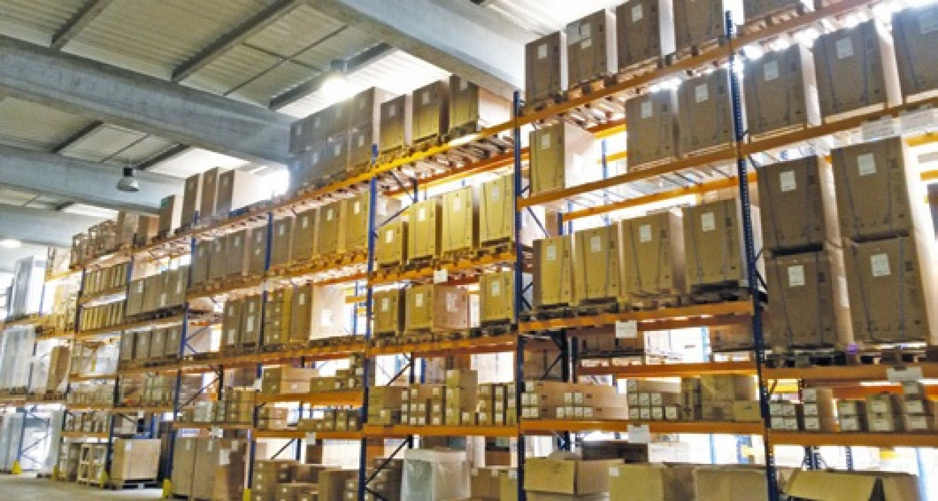 Une des forces des Établissements Boulogne, son entrepôt de stockage de 4 000 m², qui permet de répondre au plus vite aux demandes de sa clientèle, et son show-room de 700 m².
