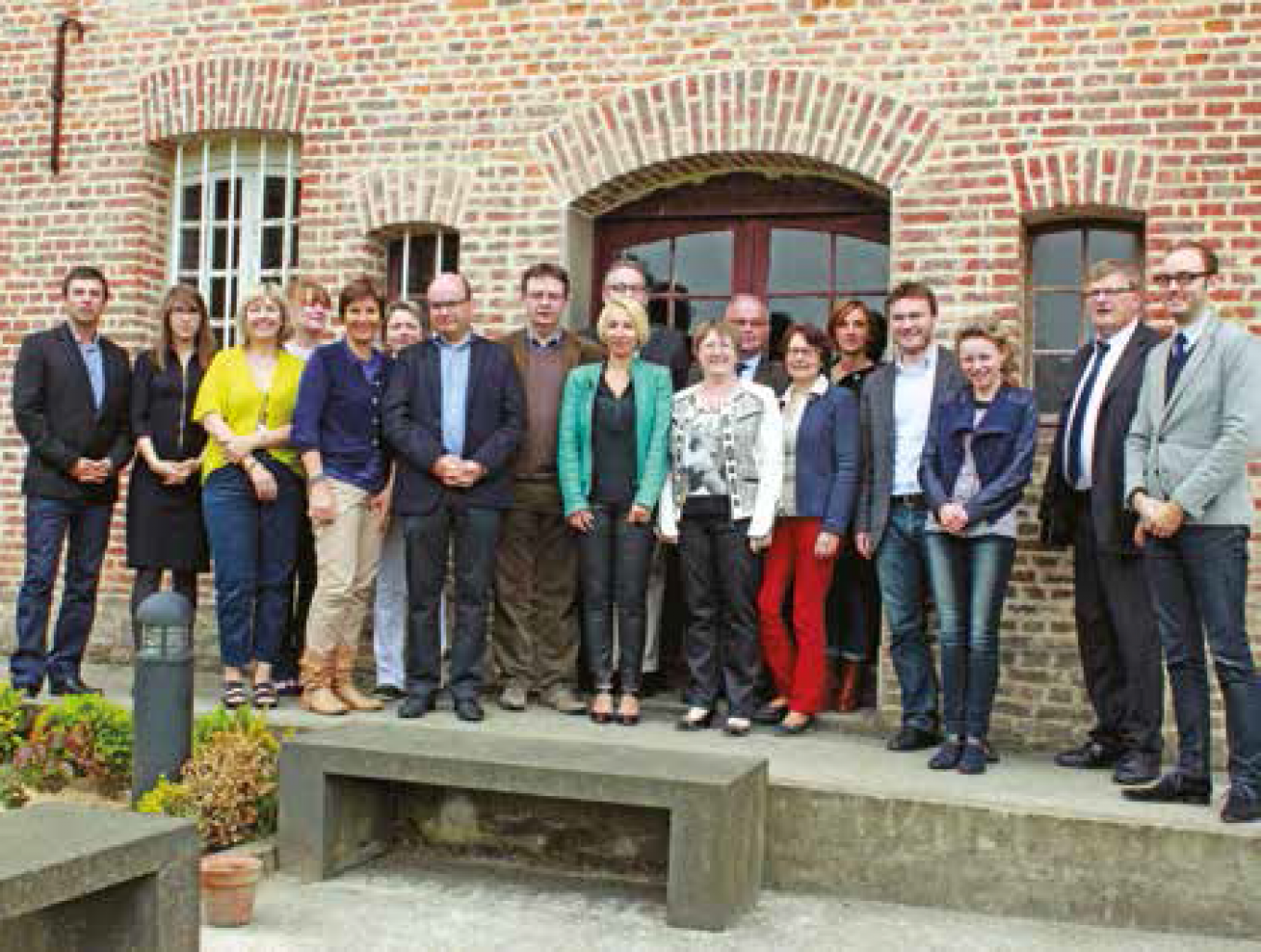 Les notaires se sont montrés sensibles aux projets de restauration menés par la Fondation Abbeville patrimoine.