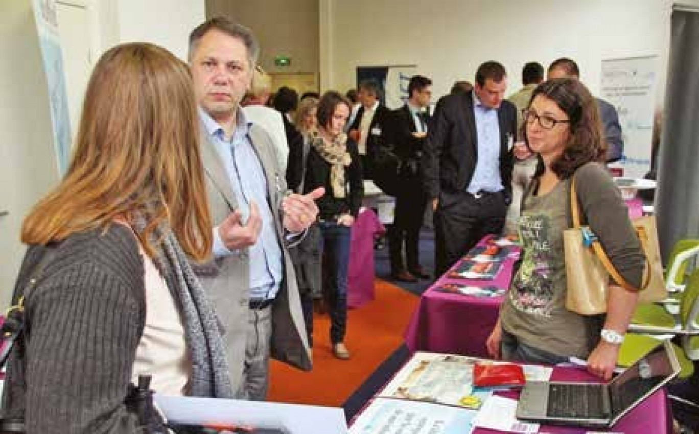 Un showroom était organisé à l’occasion de cette Journée du numérique.