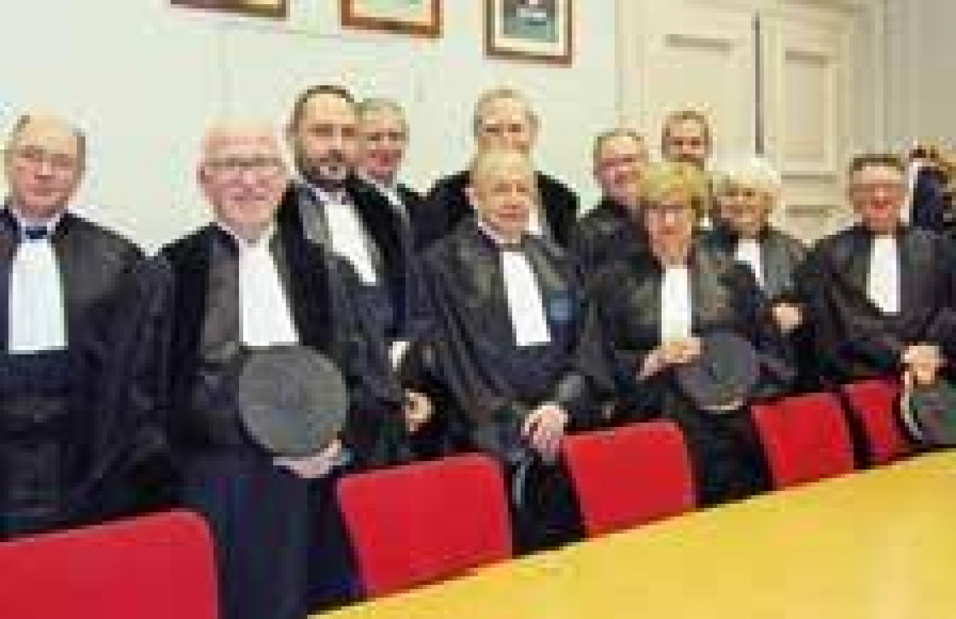 Quatre juges ont été installés en début d'audience solennelle de rentrée du tribunal de commerce de Soissons. Ils siégeront sous la présidence de Gérard Drouart.