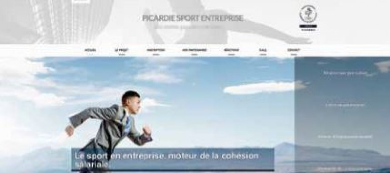 Avec picardie.sportentreprise.fr, le Cros souhaite mettre en relation entreprises et associations sportives.