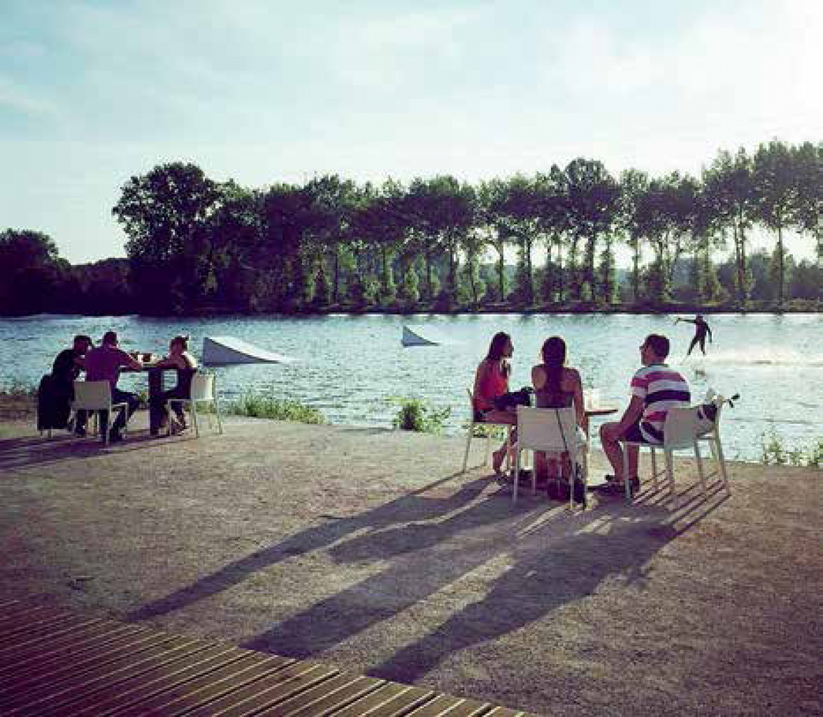 Amiens Cable Park est l’occasion de venir "rider", et pour les autres de contempler.