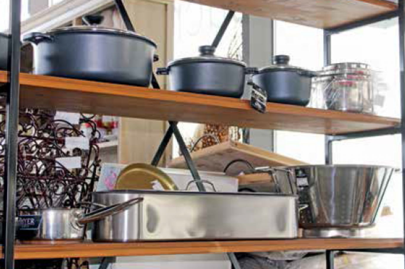 Lelièvre Restauration vend également du matériel de cuisine professionnel.