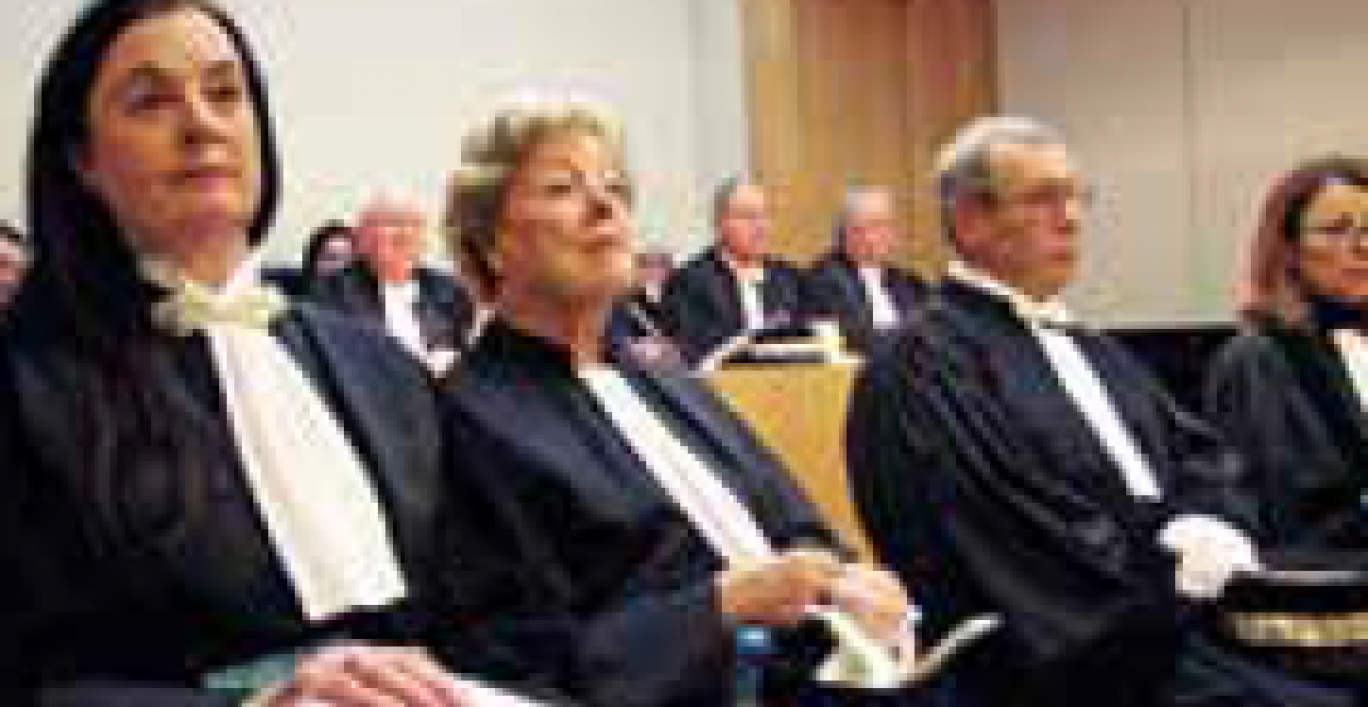 L'audience solennelle du TC a rassemblé l'ensemble des magistrats.