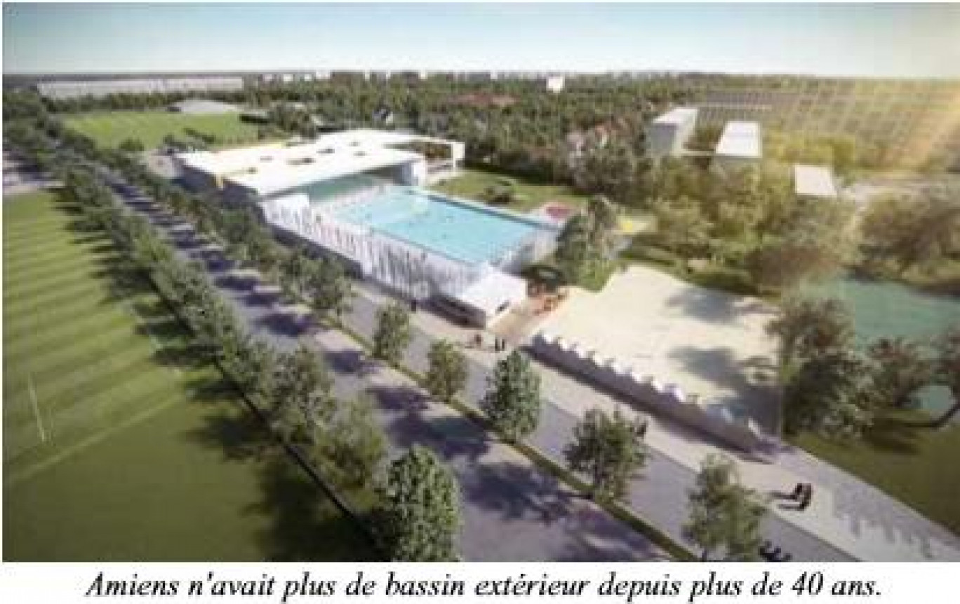 Amiens : le nouveau centre aquatique commence à prendre forme