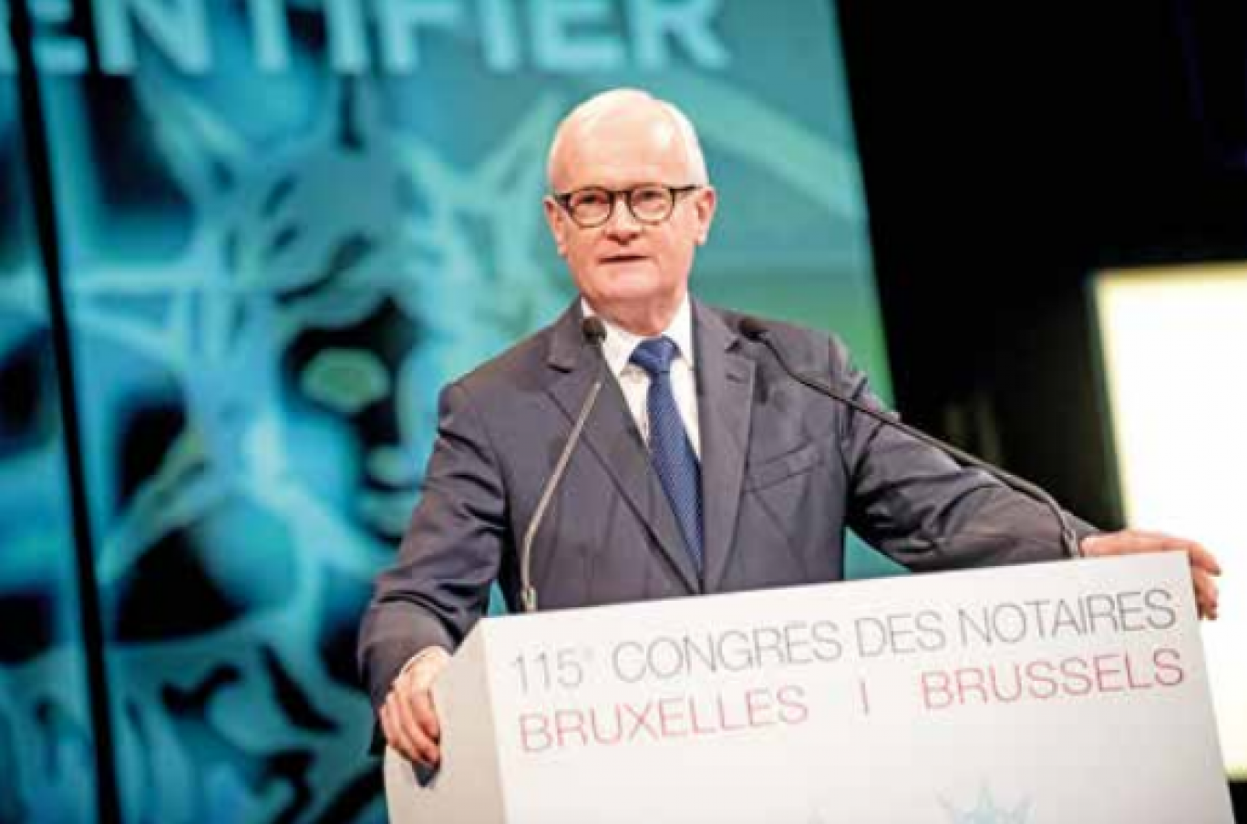 « La loi Croissance nous a rappelé que rien n’était acquis », a rappelé Jean-François Humbert, président du Conseil supérieur du notariat.